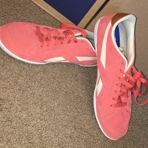 CORAL REEBOK’S!!!